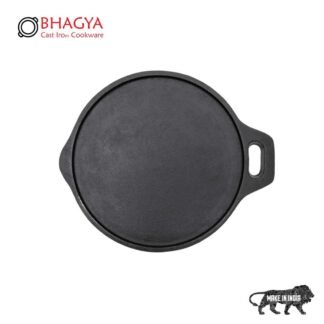 Buy MYNAKSHA Iron Dosa Tawa 14 inch with Handle Black Online at